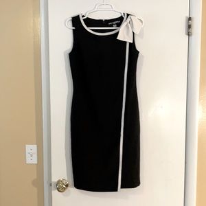 Karl Lagerfeld black and white dress
